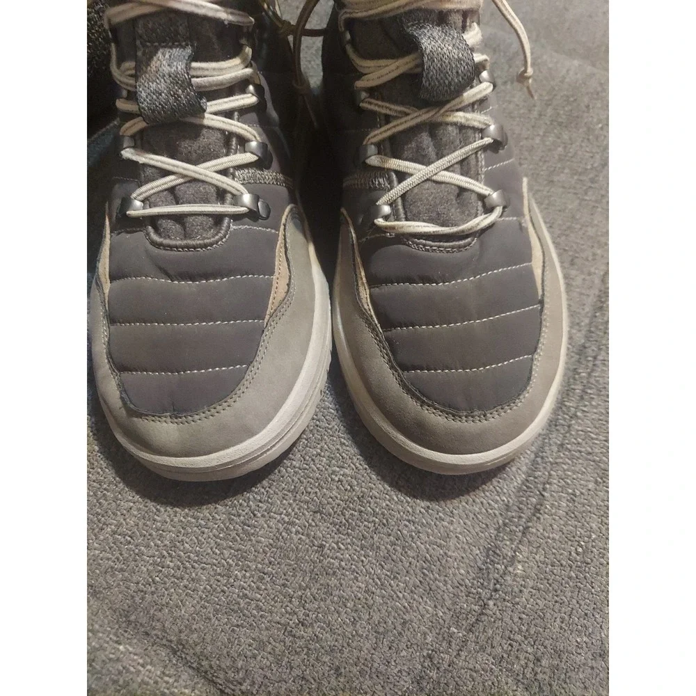 Hey Dude Charlie-Carbon Ultra Light‎ Mens Size 8 Hiking Comfort Boho Y2k Gray